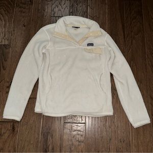 Patagonia - Women's Re-Tool Snap-T Pullover white size medium